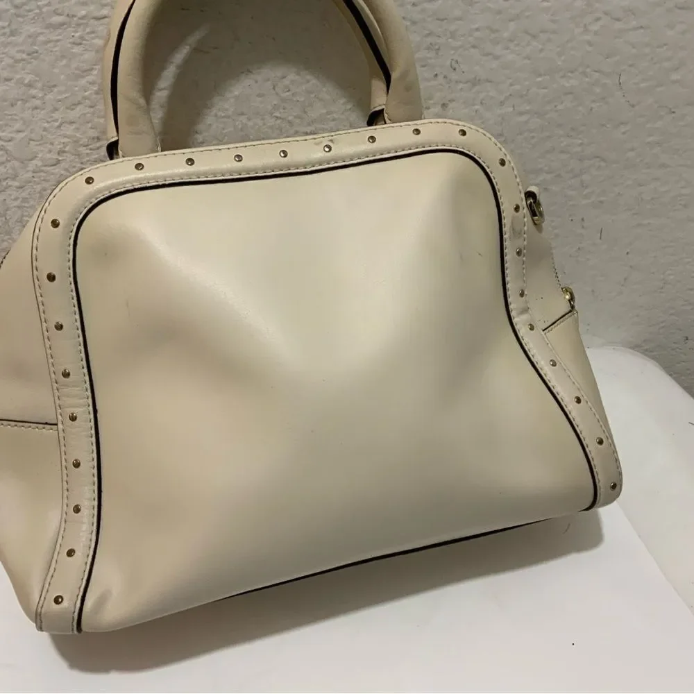 Kate Spade Rocki Helena Street Satchel Handbag off white